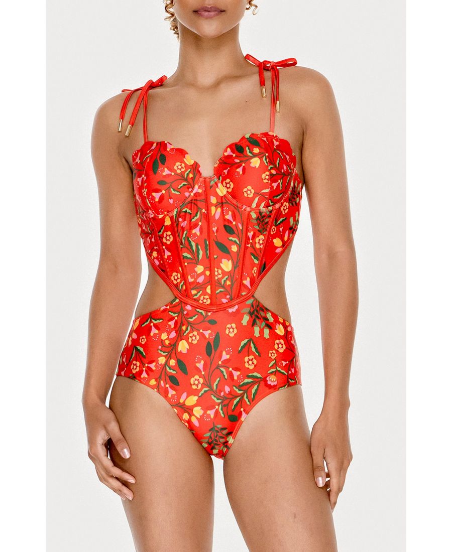 Женский слитный купальник Scarlet Bloom Jessie Zhao New York, No Color
Женский слитный купальник Scarlet Bloom Jessie Zhao New York, No Color