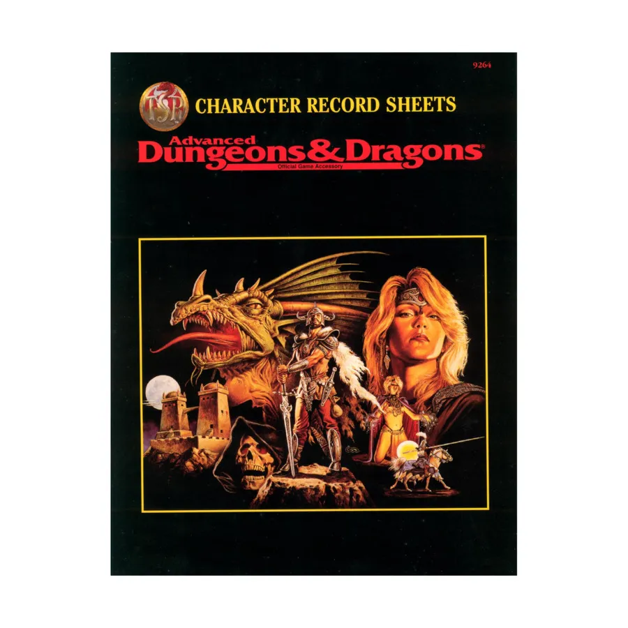 Character Record Sheets (4rd Printing, Black), Advanced Dungeons & Dragons (2nd Edition) - Player's Guides & Books, мягкая обложка
Character Record Sheets (4rd Printing, Black), Advanced Dungeons & Dragons (2nd Edition) - Player's Guides & Books, мягкая обложка