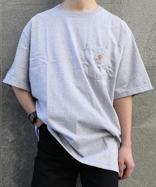 Футболка с коротким рукавом, Workwear PK Carhartt, серый
Футболка с коротким рукавом, Workwear PK Carhartt, серый