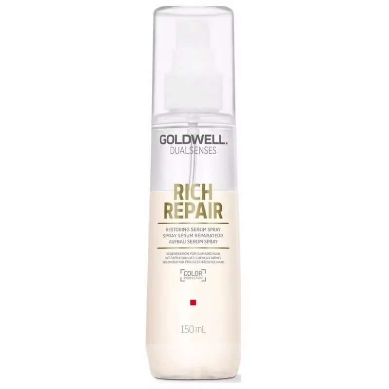Dualsenses Rich Repair Восстанавливающая сыворотка-спрей 150 мл Goldwell
Dualsenses Rich Repair Восстанавливающая сыворотка-спрей 150 мл Goldwell