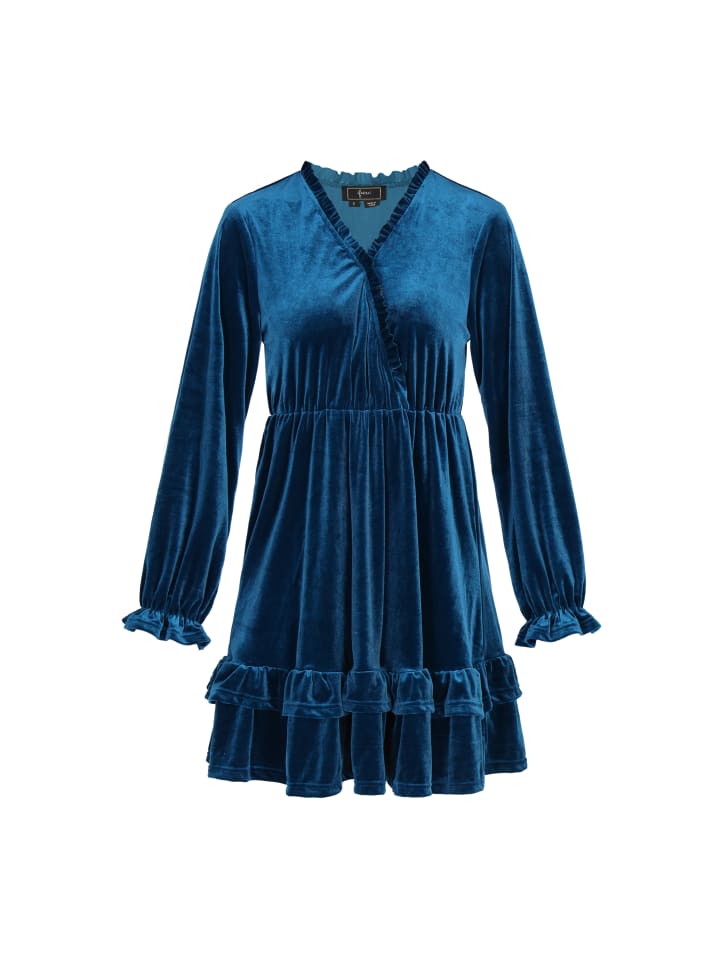 Faina Женское платье бирюзового цвета
Faina Женское платье бирюзового цвета