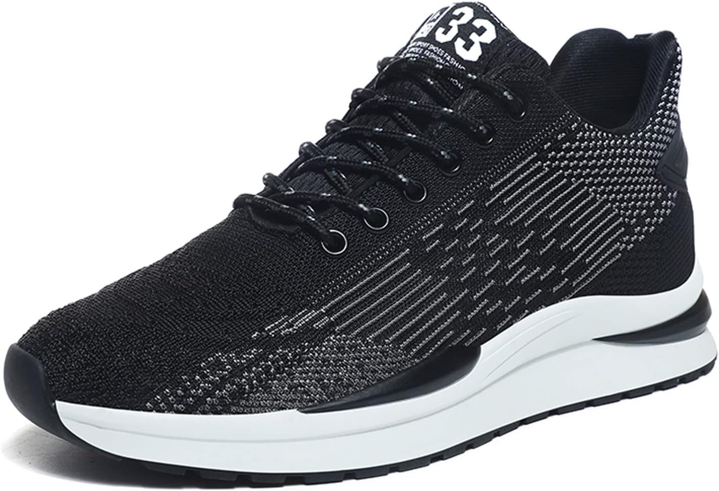 Мужские кроссовки-лифты с невидимым увеличением роста, спортивные повседневные кеды на шнуровке, делают вас выше, высота каблука - 6 см / 6 см, скрытый каблук Meidiastra, черный
Мужские кроссовки-лифты с невидимым увеличением роста, спортивные повседневные кеды на шнуровке, делают вас выше, высота каблука - 6 см / 6 см, скрытый каблук Meidiastra, черный