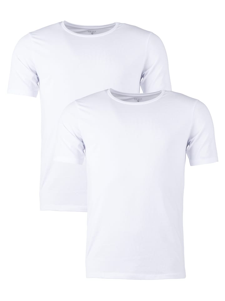 TOP GUN Комплект из двух футболок TGUW003 белого цвета, Белый, TOP GUN Комплект из двух футболок TGUW003 белого цвета
TOP GUN Комплект из двух футболок TGUW003 белого цвета, Белый, TOP GUN Комплект из двух футболок TGUW003 белого цвета