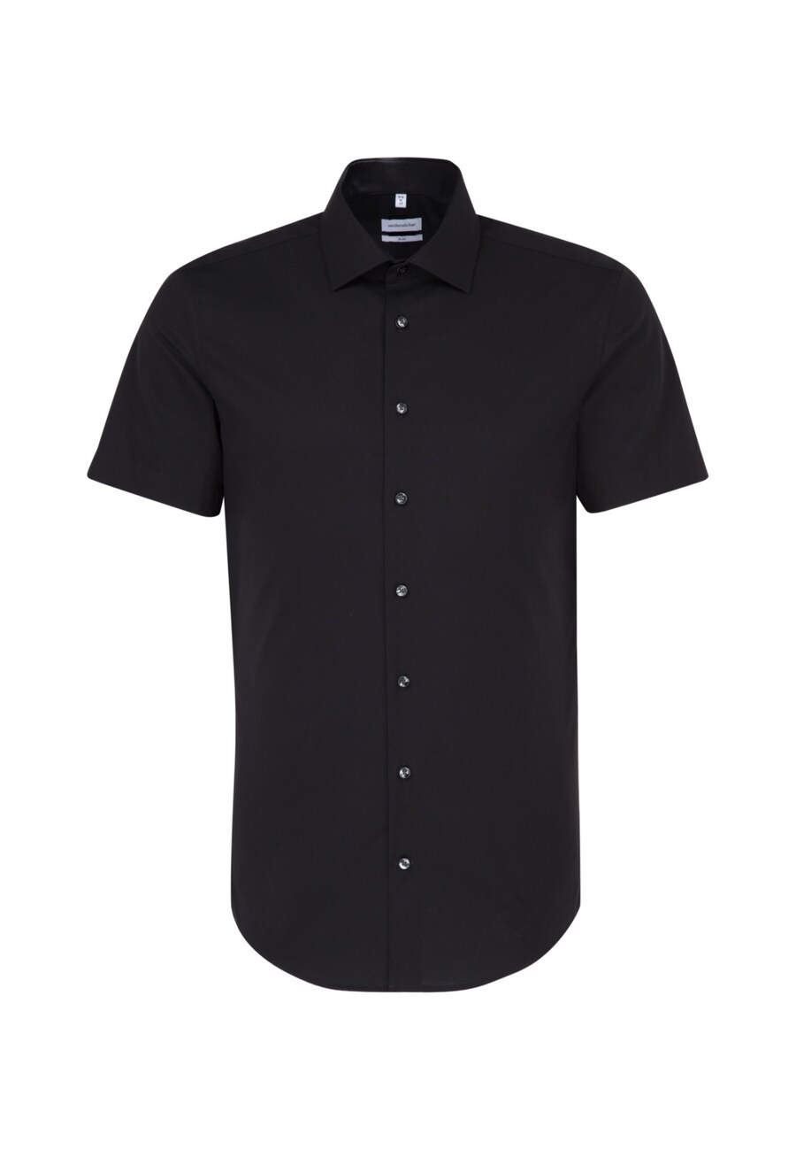 Рубашка Slim Fit на пуговицах SEIDENSTICKER, черный
Рубашка Slim Fit на пуговицах SEIDENSTICKER, черный