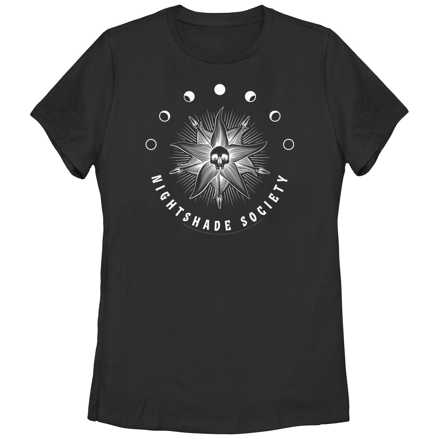 Футболка с логотипом Juniors' Wednesday Nightshade Society Licensed Character
Футболка с логотипом Juniors' Wednesday Nightshade Society Licensed Character