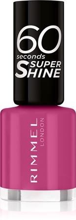 Лак для ногтей Rimmel 60 Seconds Super Shine, 321 Pink Fields 8 ml 
Лак для ногтей Rimmel 60 Seconds Super Shine, 321 Pink Fields 8 ml