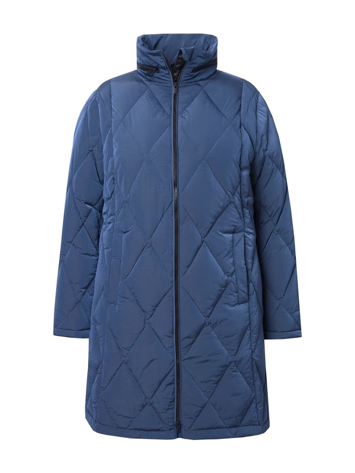 Пальто Ulla Popken, темно-синий
Пальто Ulla Popken, темно-синий