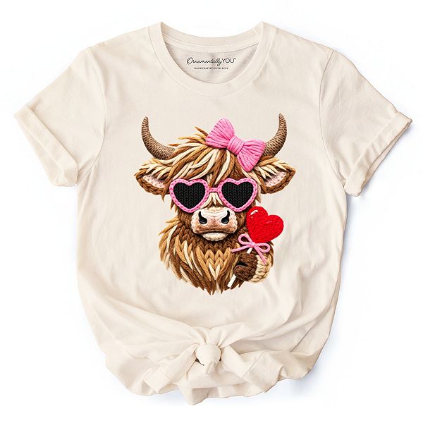 Футболка с вязаным принтом в виде коровы хайленд Ornamentallyyou, Natural
Футболка с вязаным принтом в виде коровы хайленд Ornamentallyyou, Natural