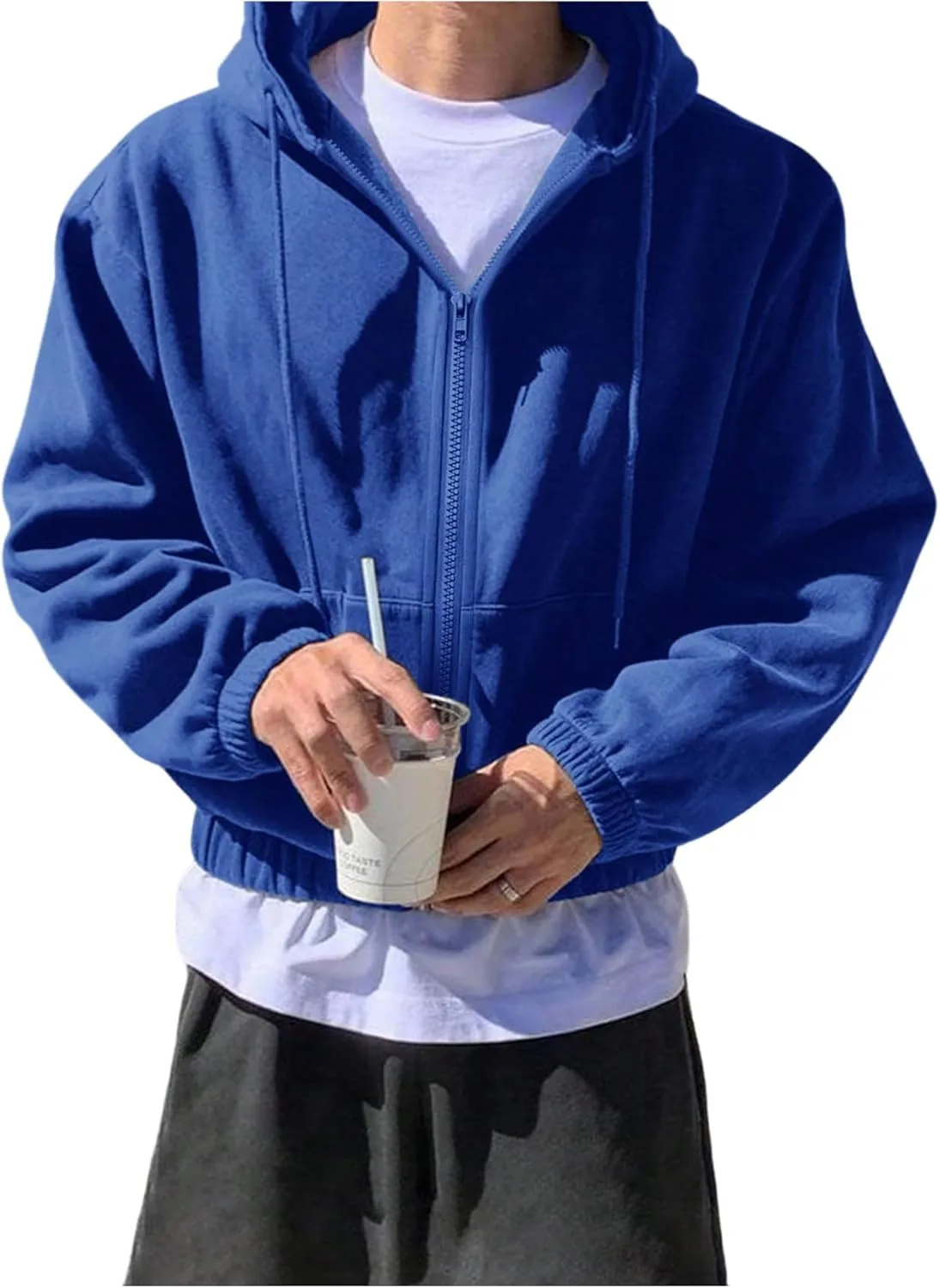 Мужская камуфляжная легкая укороченная худи с молнией и длинными рукавами RoseSeek
Мужская камуфляжная легкая укороченная худи с молнией и длинными рукавами RoseSeek