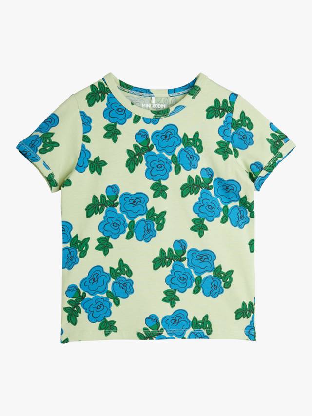 Детская футболка из органического хлопка с цветочным рисунком Mini Rodini, цвет Blue Roses
Детская футболка из органического хлопка с цветочным рисунком Mini Rodini, цвет Blue Roses