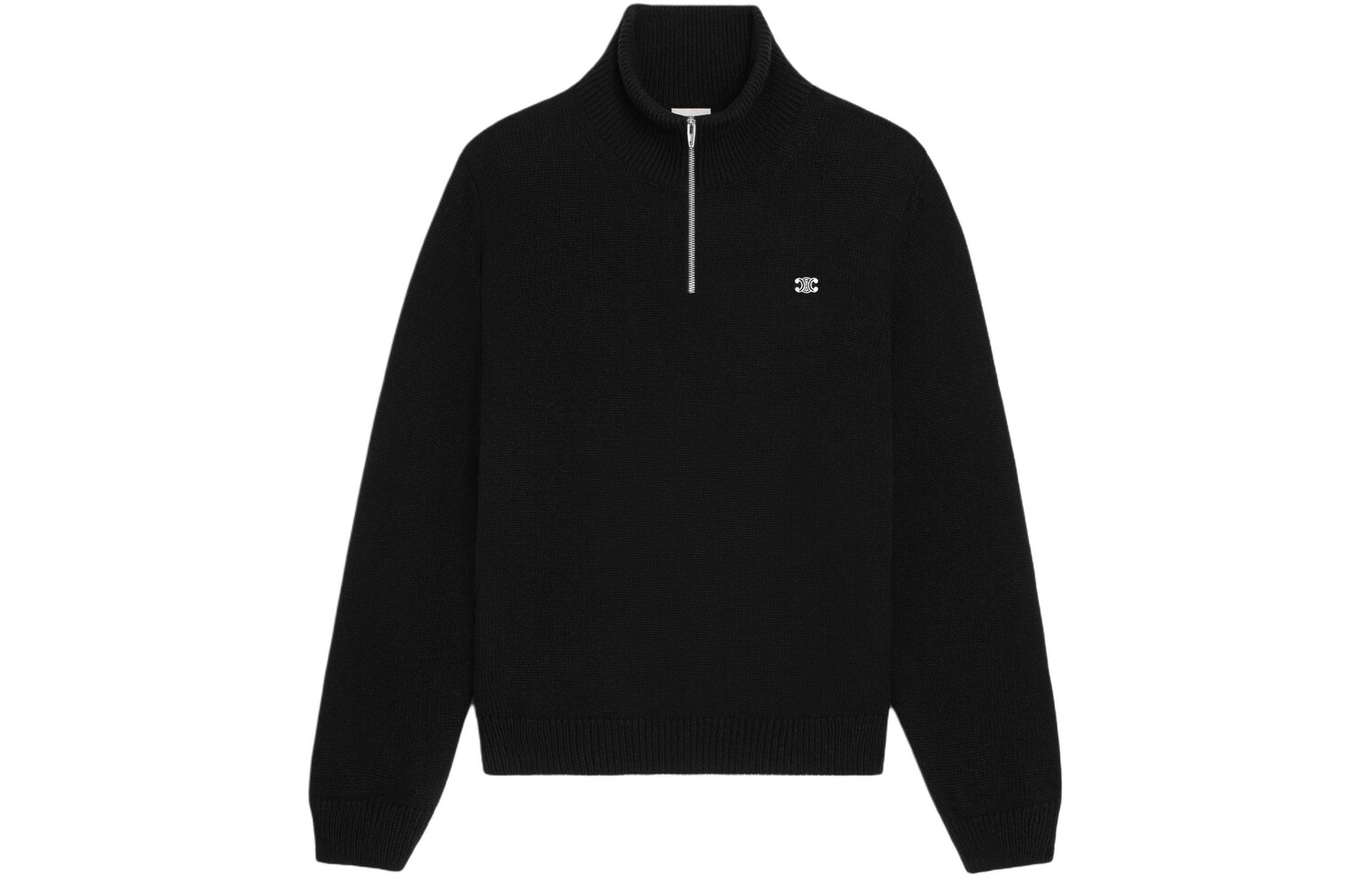 Свитер мужской черный Celine, черный 
Свитер мужской черный Celine, черный