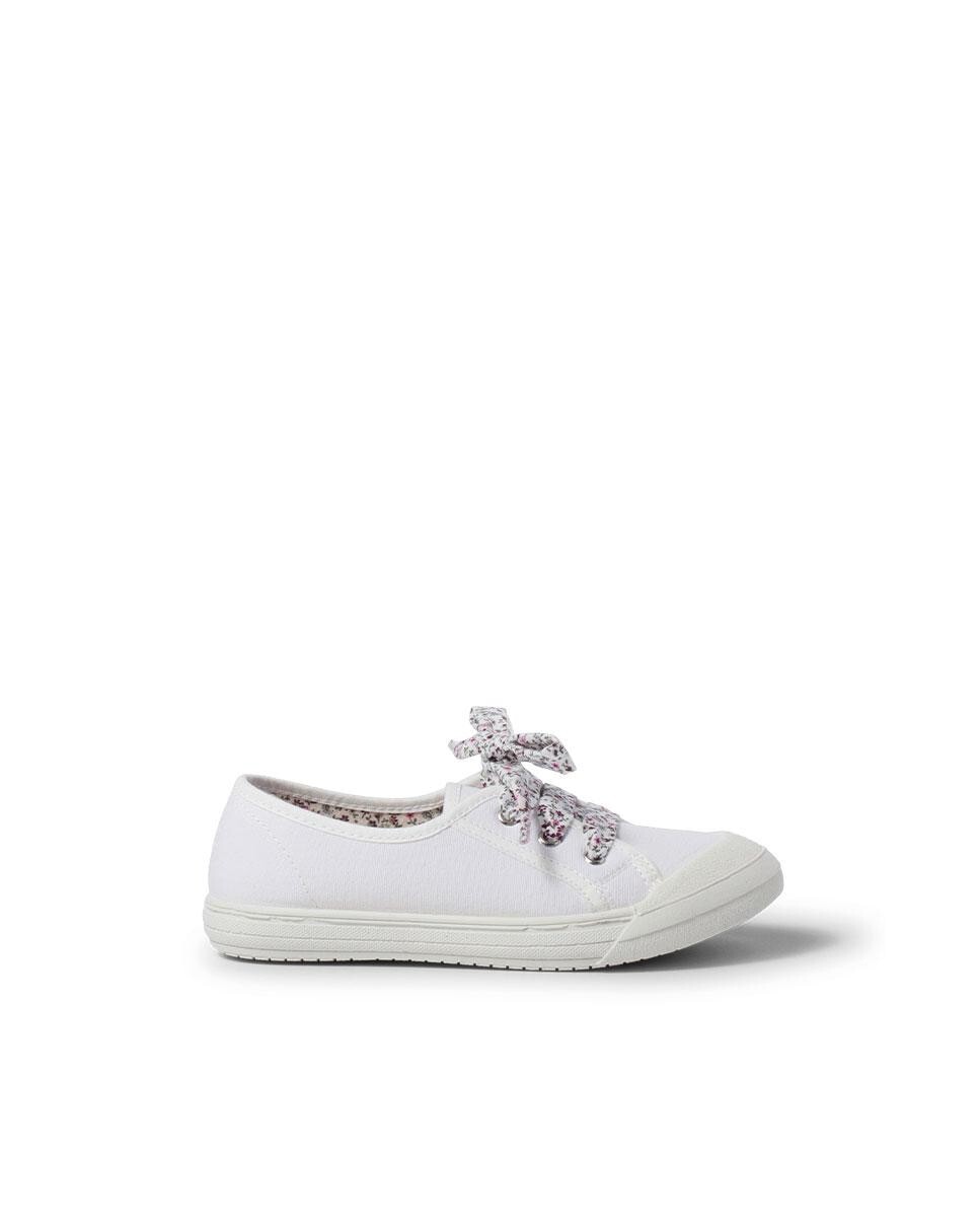 Детские парусиновые кроссовки с резиновым носком Pisamonas, белый
Детские парусиновые кроссовки с резиновым носком Pisamonas, белый