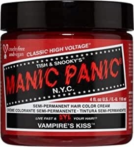 Классическая краска для волос, Vampire Kiss, 118мл Manic Panic
Классическая краска для волос, Vampire Kiss, 118мл Manic Panic