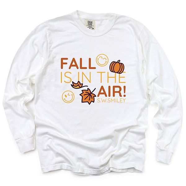 SWSmiley fall is in the air - женская футболка с длинным рукавом и принтом, окрашенная в стиле garment dyed Simply Sage Market, White
SWSmiley fall is in the air - женская футболка с длинным рукавом и принтом, окрашенная в стиле garment dyed Simply Sage Market, White