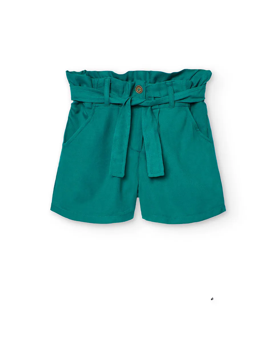 Бумажный пакет для девочек Бермуды шорты из однотонной ткани Boboli, темно-зеленый
Бумажный пакет для девочек Бермуды шорты из однотонной ткани Boboli, темно-зеленый