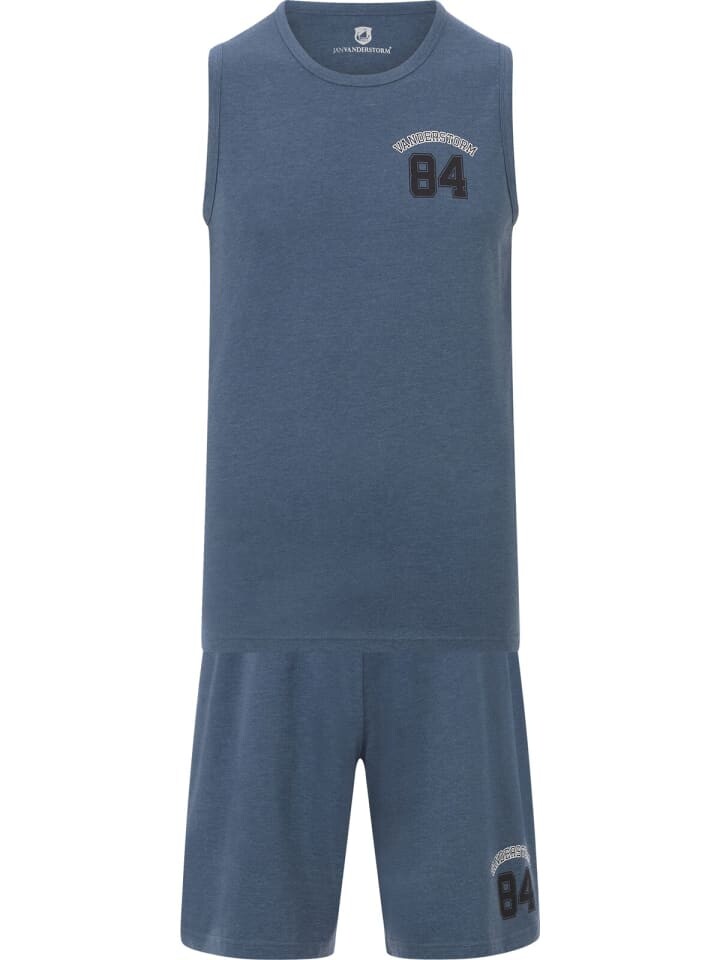 Пижама Jan Vanderstorm Kurzer LANDOGAR, синий
Пижама Jan Vanderstorm Kurzer LANDOGAR, синий