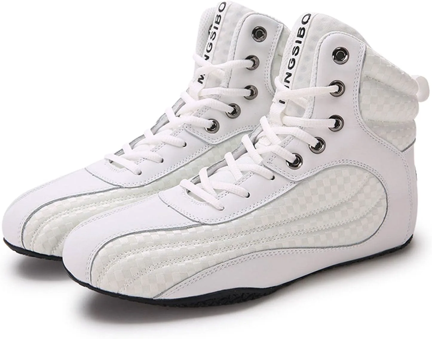 Боевые ботинки TECDOTO для борьбы, бокса, с резиновой подошвой, легкие, из кожи и сетки, на полной шнуровке, для тренировок и спорта, для мужчин и подростков, белые, размер 8
Боевые ботинки TECDOTO для борьбы, бокса, с резиновой подошвой, легкие, из кожи и сетки, на полной шнуровке, для тренировок и спорта, для мужчин и подростков, белые, размер 8