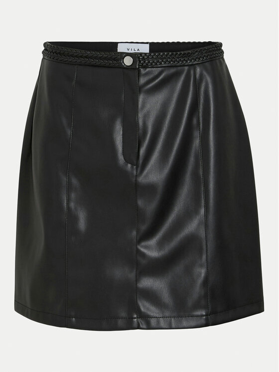 Юбка из искусственной кожи, стандартного кроя Vila, черный
Юбка из искусственной кожи, стандартного кроя Vila, черный