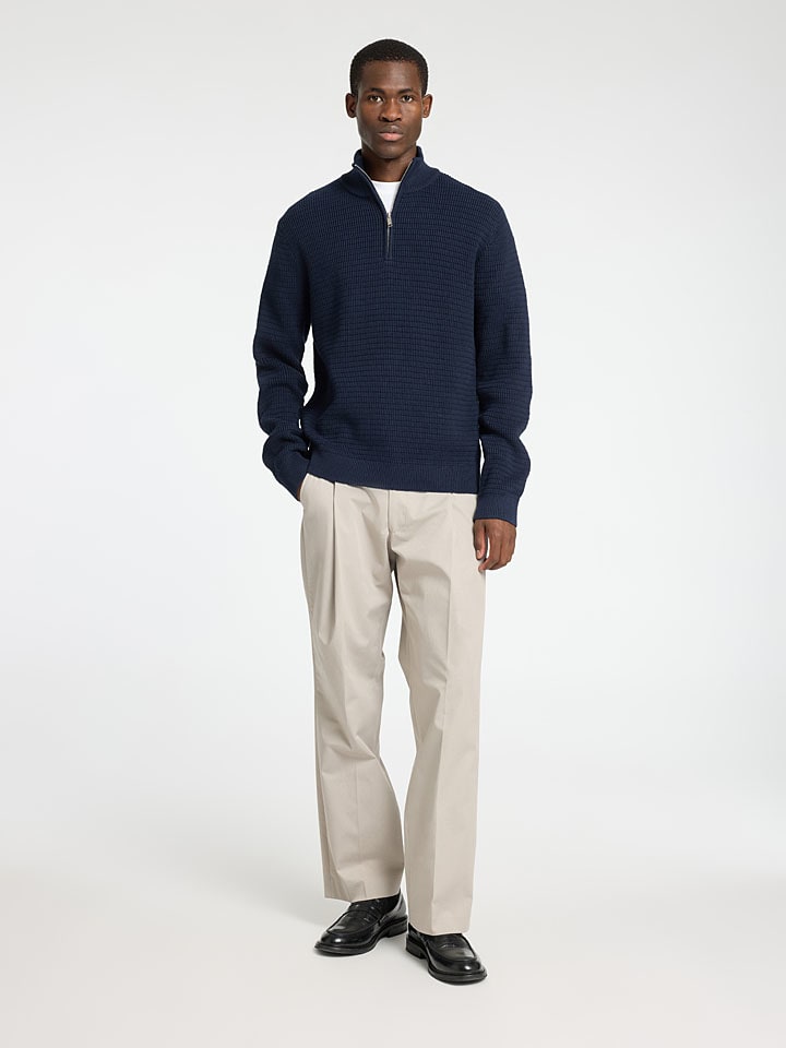 Пуловер SELECTED HOMME, темно-синий 
Пуловер SELECTED HOMME, темно-синий