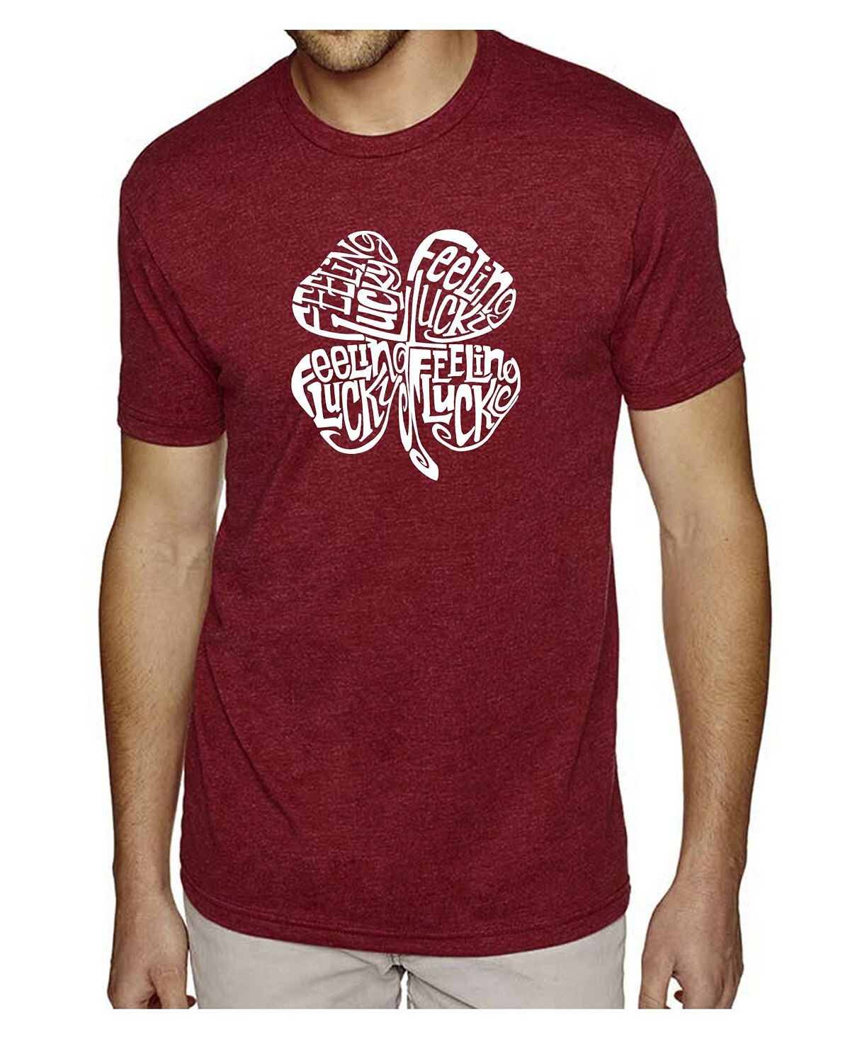 Мужская футболка premium word art - feeling lucky LA Pop Art, Белый, Мужская футболка premium word art - feeling lucky LA Pop Art 
Мужская футболка premium word art - feeling lucky LA Pop Art, Белый, Мужская футболка premium word art - feeling lucky LA Pop Art