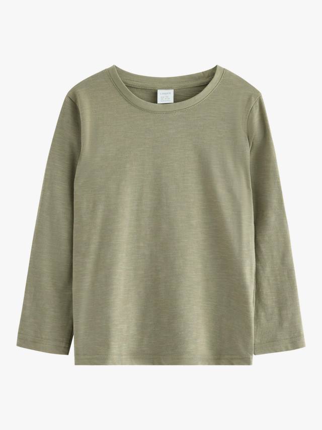 Детская хлопковая футболка с длинными рукавами свободного кроя Lindex, Light Dusty Khaki
Детская хлопковая футболка с длинными рукавами свободного кроя Lindex, Light Dusty Khaki