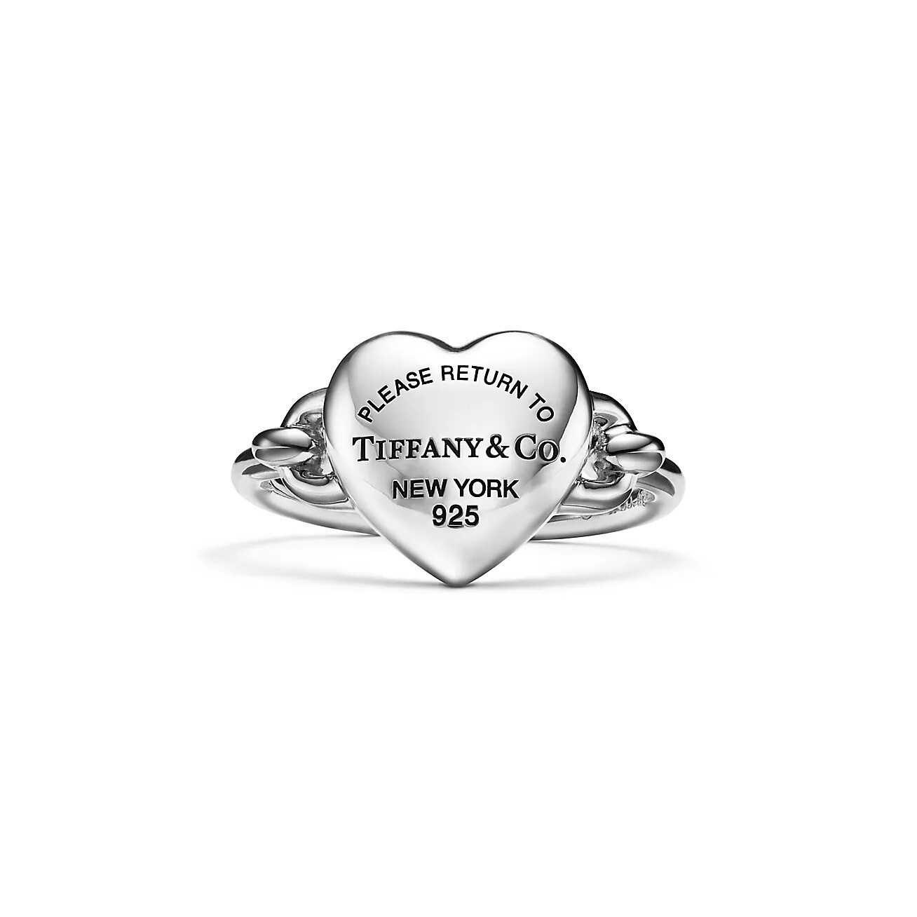 Кольцо Tiffany & Co. Return to Tiffany Full Heart, серебро
Кольцо Tiffany & Co. Return to Tiffany Full Heart, серебро