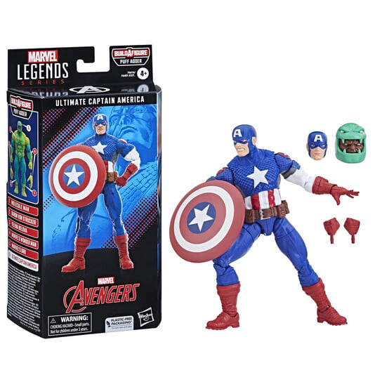 Hasbro, коллекционная фигурка, MARVEL LEGENDS ULTIMATE CAPTAIN AMERICA
Hasbro, коллекционная фигурка, MARVEL LEGENDS ULTIMATE CAPTAIN AMERICA