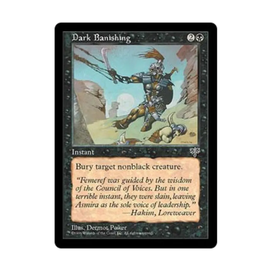 CCG Темное изгнание (С), MTG - Mirage
CCG Темное изгнание (С), MTG - Mirage