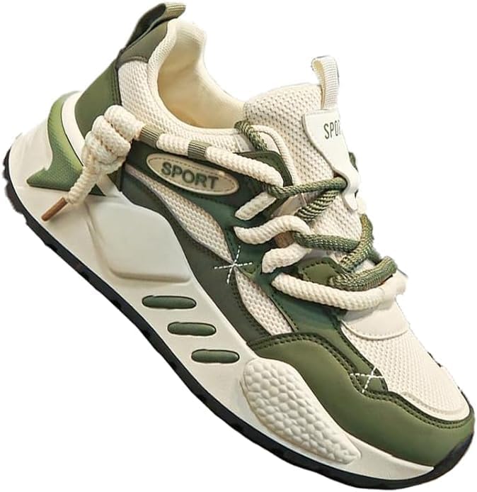 Модные платформенные кроссовки Hhhchpm для мужчин, с мягкой подошвой, удобные беговые кроссовки для всех сезонов, белый/зеленый
Модные платформенные кроссовки Hhhchpm для мужчин, с мягкой подошвой, удобные беговые кроссовки для всех сезонов, белый/зеленый