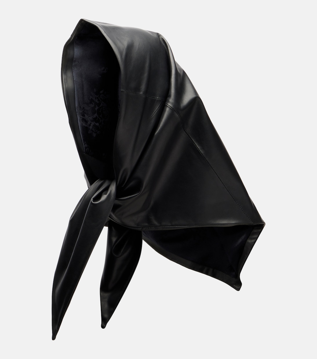 Кожаный шарф Magda Butrym, черный
Кожаный шарф Magda Butrym, черный