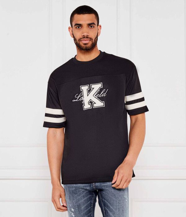 Футболки Loose fit Karl Lagerfeld, черный 
Футболки Loose fit Karl Lagerfeld, черный
