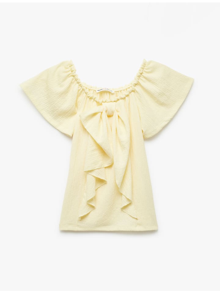 Блузка SS желтого цвета KOTON
Блузка SS желтого цвета KOTON