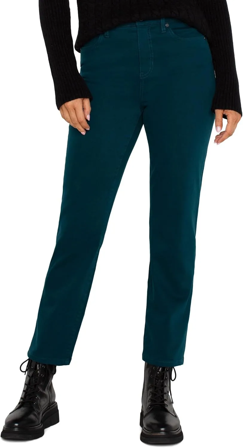 Liverpool Women's Liv Non-Skinny Skinny Hi-Rise Soft Stretch Twill в темно-зеленом цвете
Liverpool Women's Liv Non-Skinny Skinny Hi-Rise Soft Stretch Twill в темно-зеленом цвете