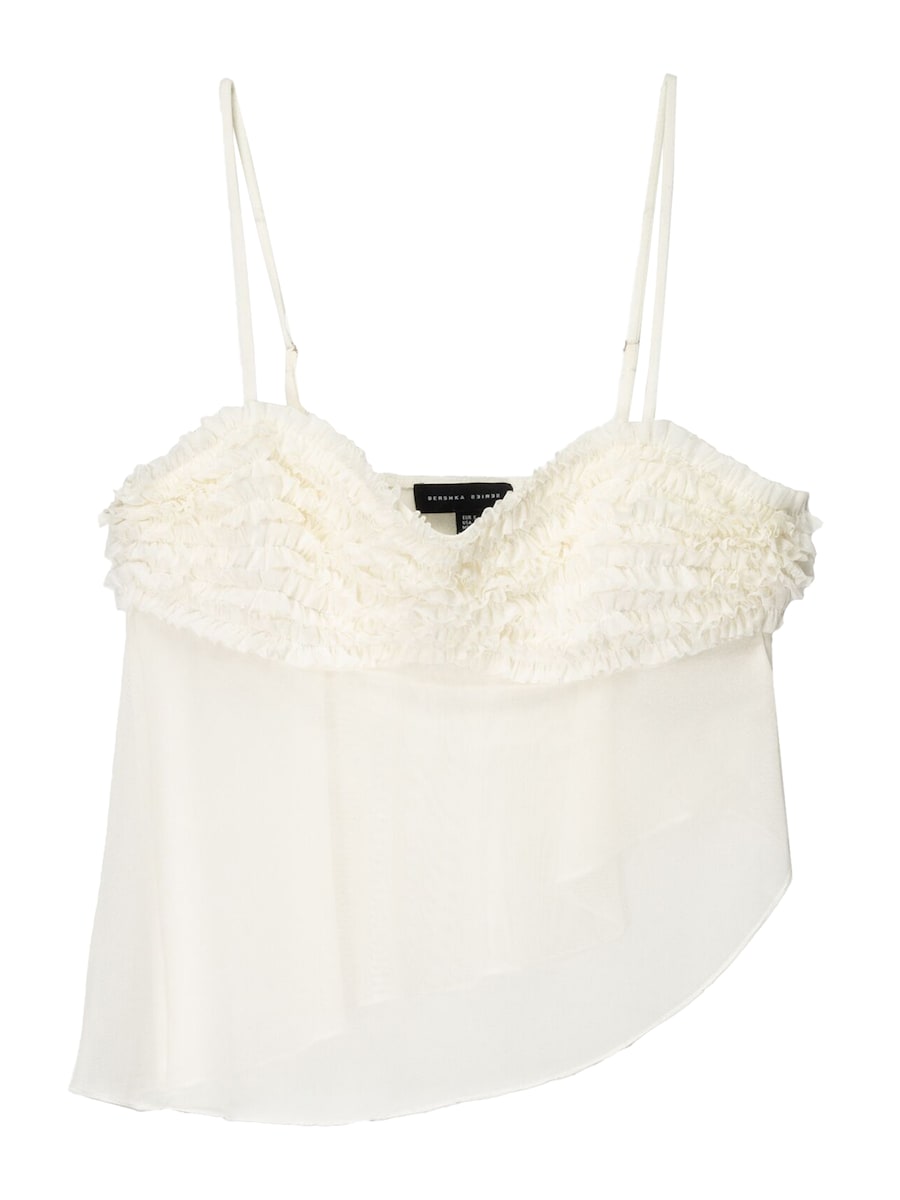 Топ Bershka, экрю
Топ Bershka, экрю