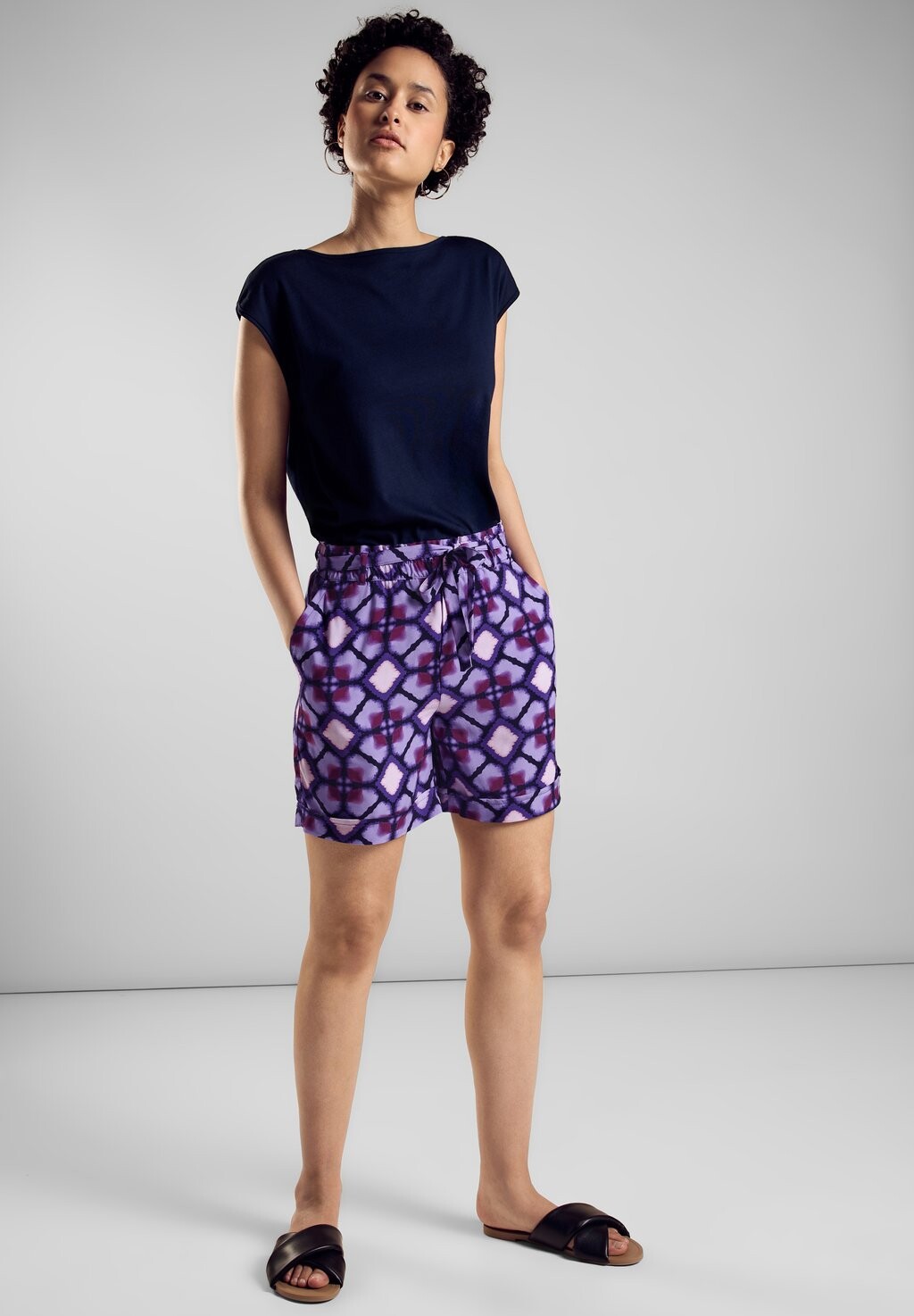 Шорты MIT PRINT Street One, фиолетовый
Шорты MIT PRINT Street One, фиолетовый