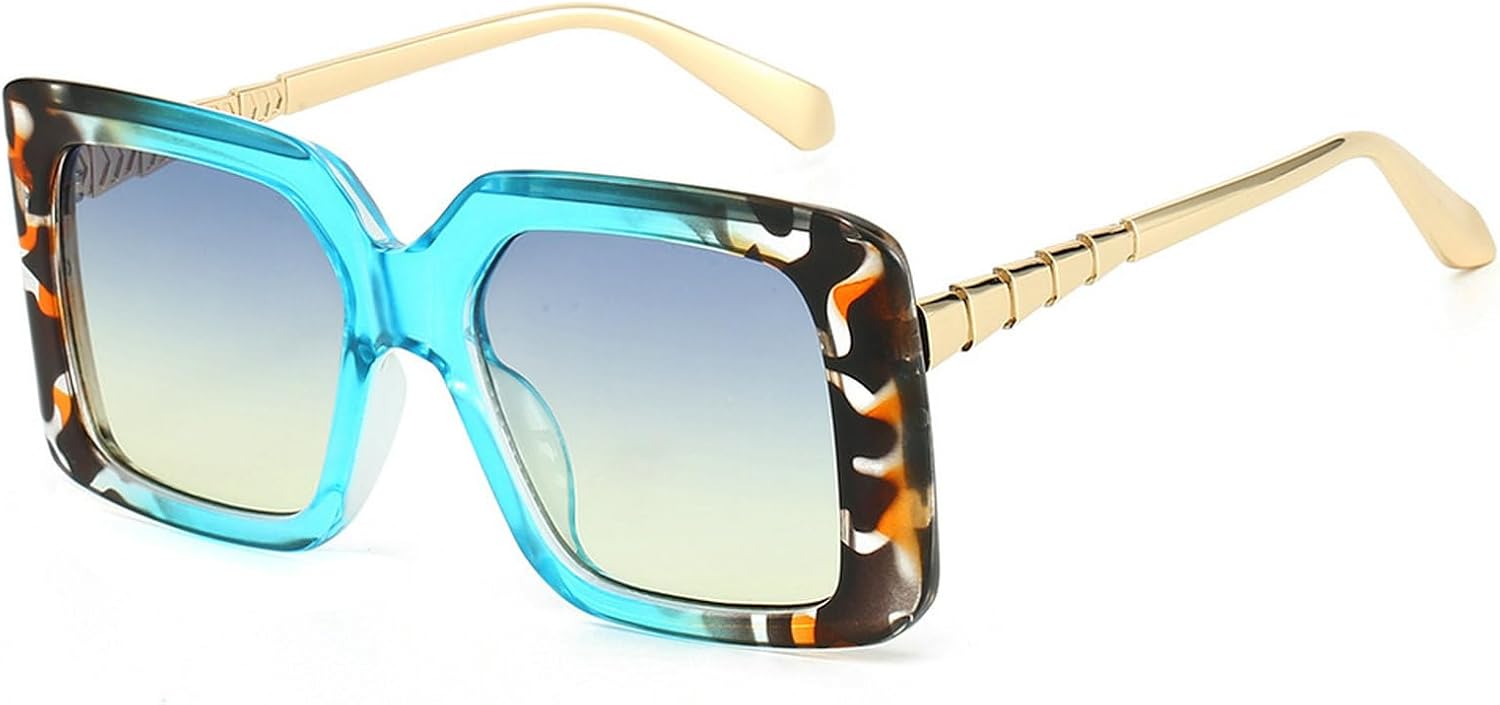 Квадратные солнцезащитные очки для женщин, солнцезащитные очки с градиентными линзами, винтажная металлическая оправа, современная мода, женские солнцезащитные очки mincl, Blue
Квадратные солнцезащитные очки для женщин, солнцезащитные очки с градиентными линзами, винтажная металлическая оправа, современная мода, женские солнцезащитные очки mincl, Blue