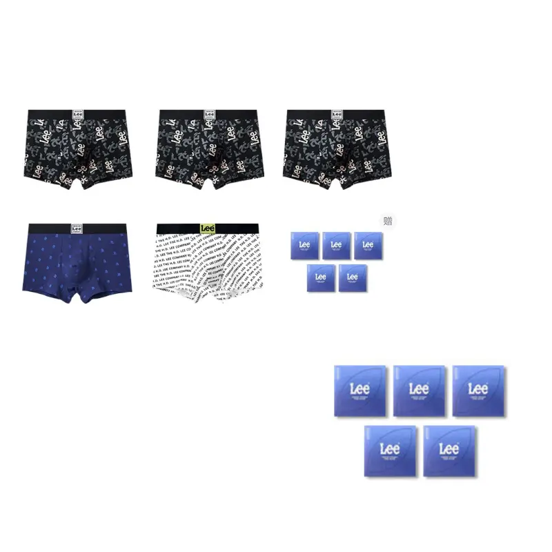 Lee Подарочный набор мужского белья 5 пар
Lee Подарочный набор мужского белья 5 пар