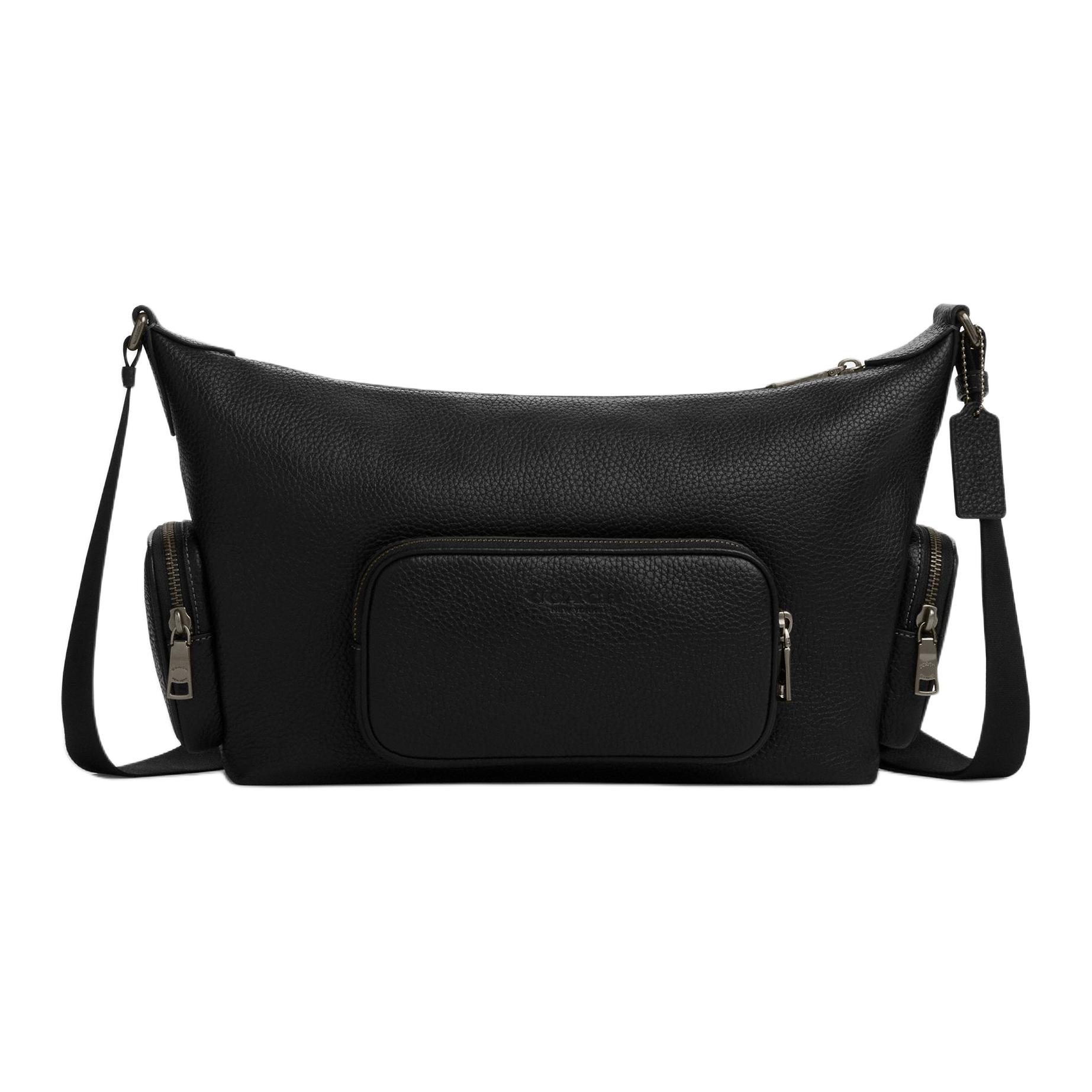 COACH Кожаная поясная сумка унисекс большая черная
COACH Кожаная поясная сумка унисекс большая черная