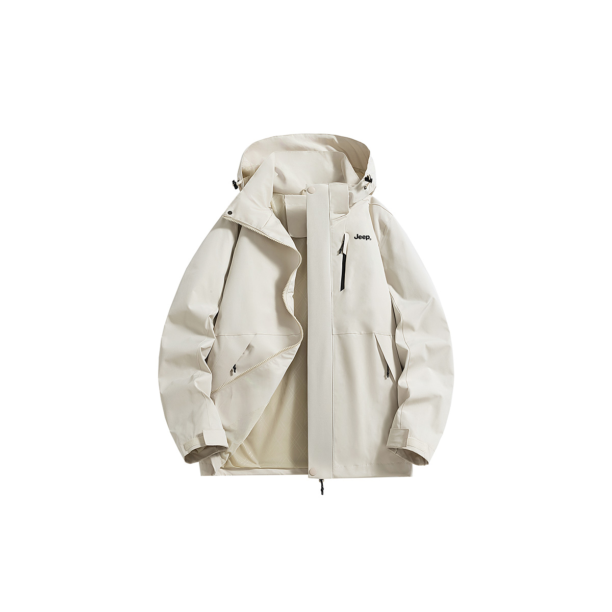 Jeep Куртка из коллекции Leisure Unisex, Khaki Single Windbreaker Jacket
Jeep Куртка из коллекции Leisure Unisex, Khaki Single Windbreaker Jacket