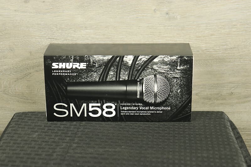 Динамический микрофон Shure SM58 Handheld Cardioid Dynamic Microphone
Динамический микрофон Shure SM58 Handheld Cardioid Dynamic Microphone