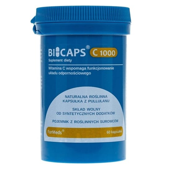 Formeds, Bicaps C 1000, 60 капсул
Formeds, Bicaps C 1000, 60 капсул