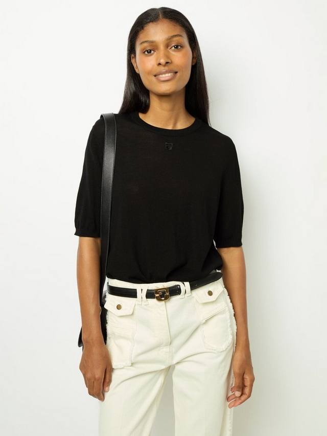 Джемпер из шерсти jasna с коротким рукавом Gerard Darel, черный
Джемпер из шерсти jasna с коротким рукавом Gerard Darel, черный