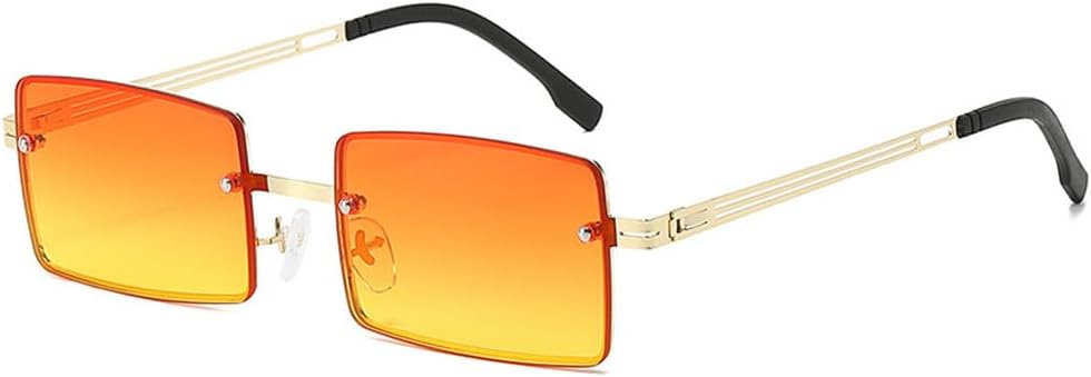 Модные роскошные солнцезащитные очки без оправы для женщин, градиентные солнцезащитные очки в стиле ретро, летние очки для путешествий, защита от ультрафиолета UV400 TKKTLLT, Gradient Orange
Модные роскошные солнцезащитные очки без оправы для женщин, градиентные солнцезащитные очки в стиле ретро, летние очки для путешествий, защита от ультрафиолета UV400 TKKTLLT, Gradient Orange