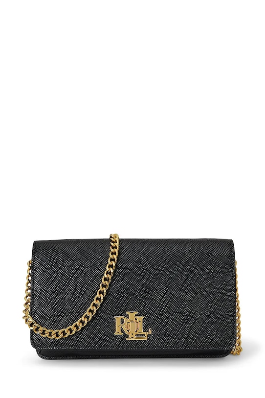 Кожаная сумка Lauren Ralph Lauren, черный
Кожаная сумка Lauren Ralph Lauren, черный