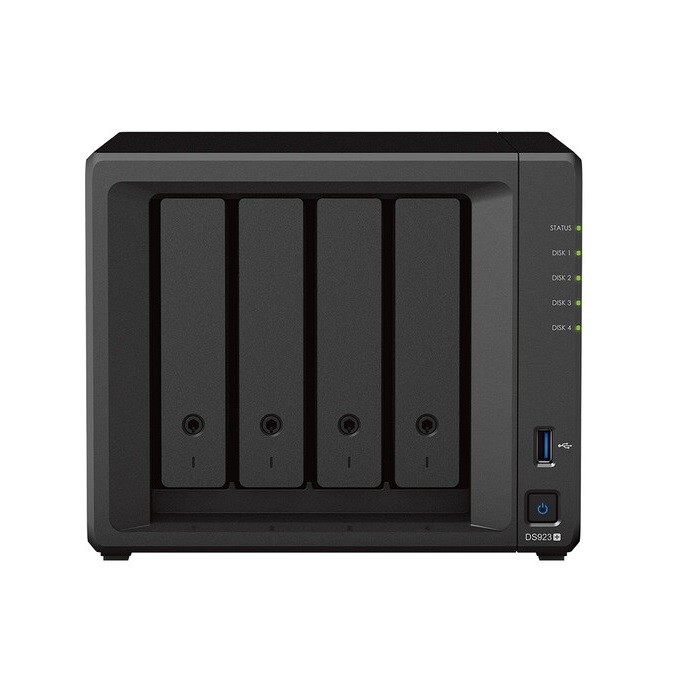 Сетевое хранилище Synology 24Тб DS923+ NAS с 4 отсеками c 4 дисками (4x6Тб), черный
Сетевое хранилище Synology 24Тб DS923+ NAS с 4 отсеками c 4 дисками (4x6Тб), черный