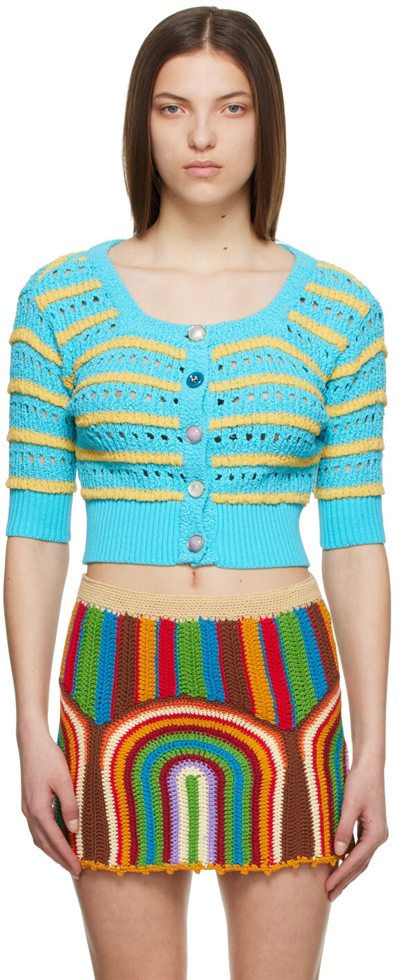 Синий кардиган Чой Andersson Bell
Синий кардиган Чой Andersson Bell