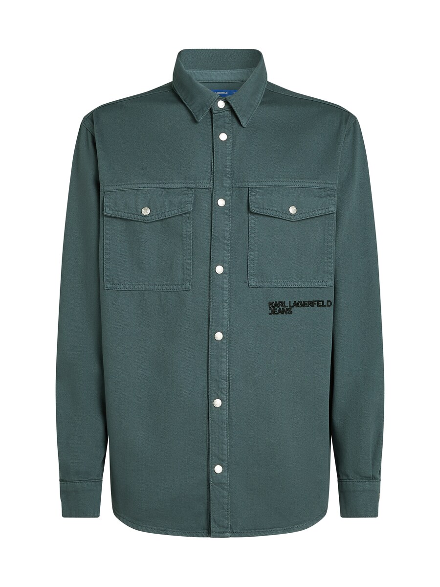 Повседневная рубашка KARL LAGERFELD JEANS Regular fit Button Up Shirt, зеленый
Повседневная рубашка KARL LAGERFELD JEANS Regular fit Button Up Shirt, зеленый