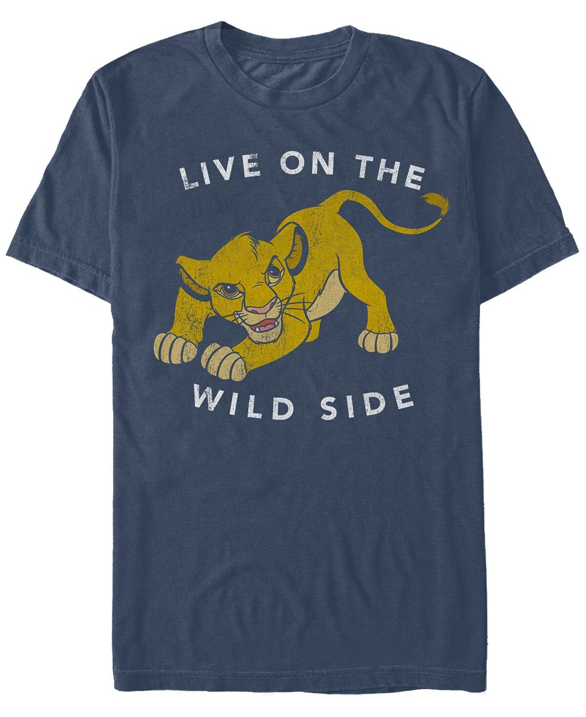 Мужская футболка disney king lion simba wild side с коротким рукавом Fifth Sun, синий
Мужская футболка disney king lion simba wild side с коротким рукавом Fifth Sun, синий
