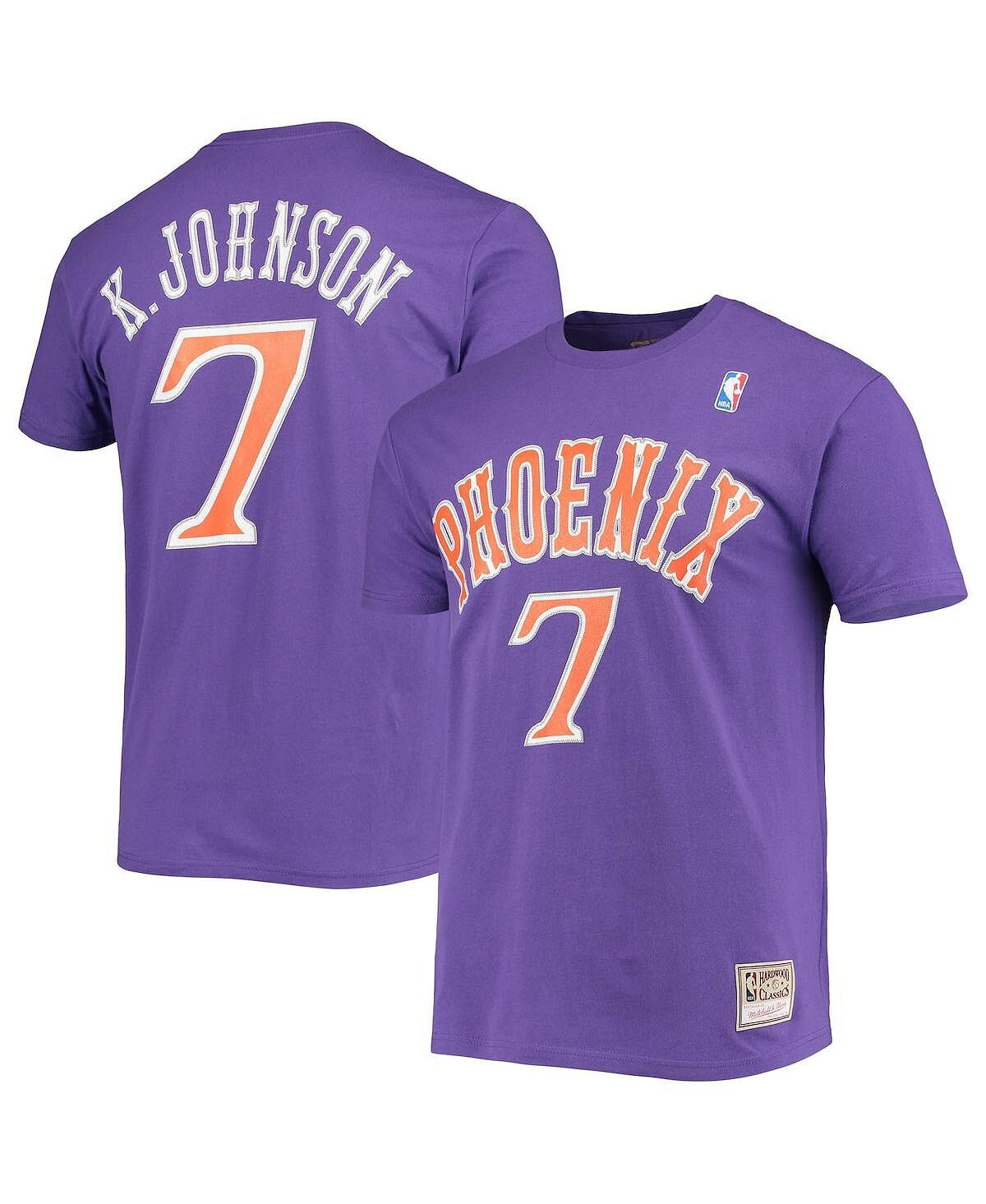 Мужская футболка kevin johnson purple phoenix suns hardwood classics stitch с именем и номером Mitchell & Ness, фиолетовый
Мужская футболка kevin johnson purple phoenix suns hardwood classics stitch с именем и номером Mitchell & Ness, фиолетовый