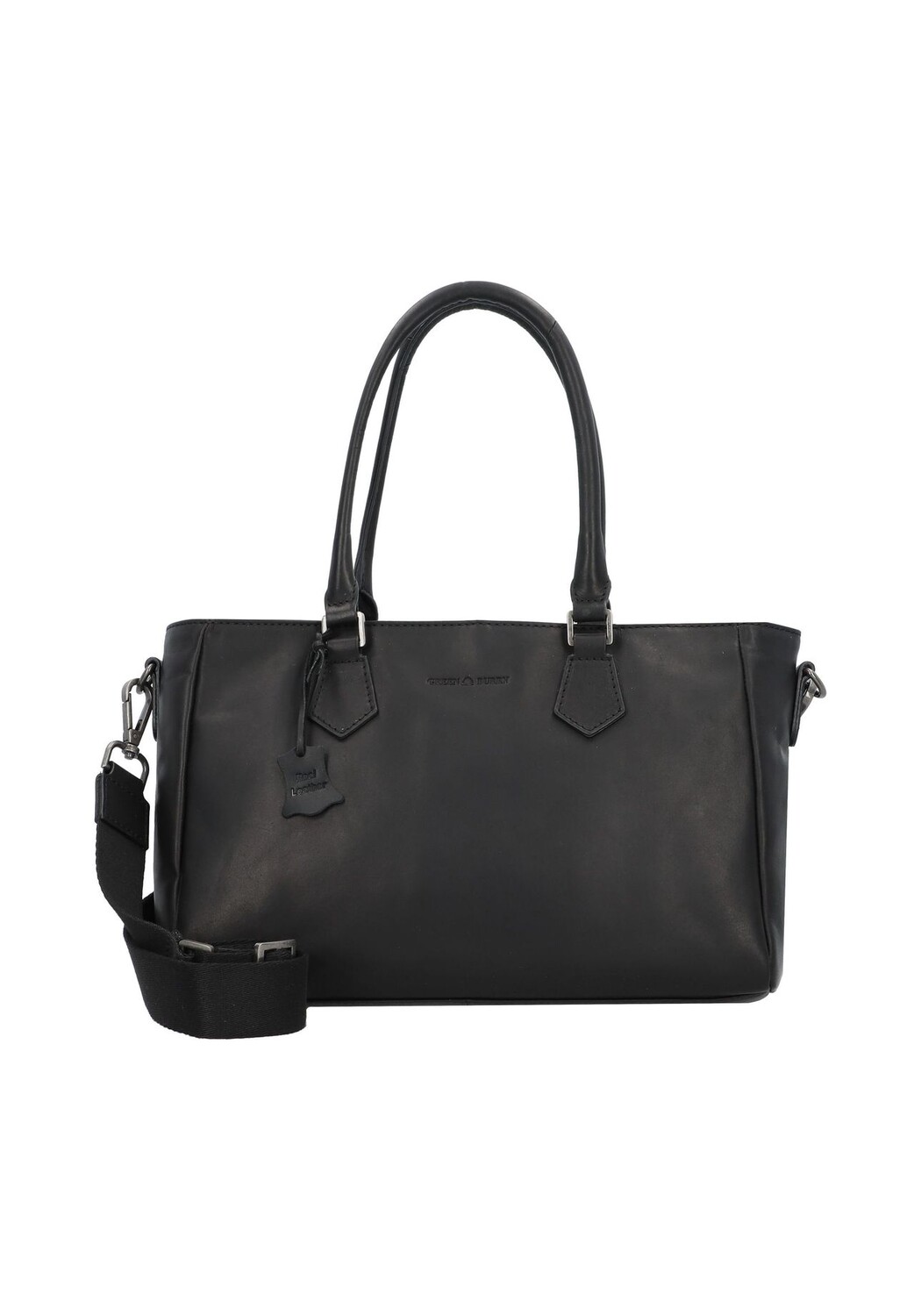 Кожаная сумка Pure Black 33 см Green Burry, черный
Кожаная сумка Pure Black 33 см Green Burry, черный